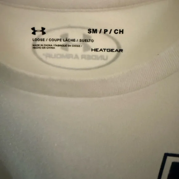 Under Armour White USA T-Shirt - Picture 3 of 3
